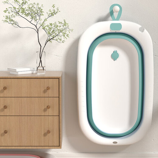 Little Claw Planet (HICLAW) Dog Bath Basin Pet Bichon Bathtub Anti-run Bathtub Special Basin for Dogs and Cats Medicinal Bath Foldable Large Green - Suitable for 10-35 Jin Jin equals 0.5 kg for indoor pets