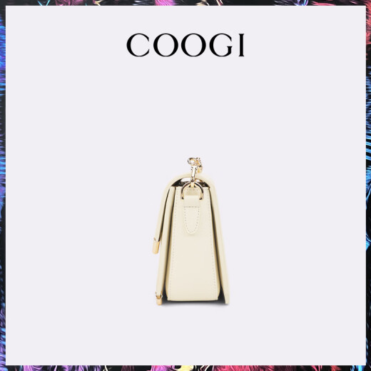 COOGI women's bag women's bag light luxury brand shoulder bag women's crossbody bag Valentine's Day birthday gift for wife and girlfriend off-white
