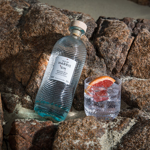 Isle of Harris British National Pavilion Original importé Harris Island Style Sugar Kelp Gin Gin Foreign Liquor Hailings Gin 700 ml 1 bouteille