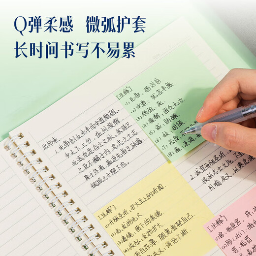 Deli S18-B Ink Control Master Simple, Clean, Expanded, Quick-drying Press Gel Pen 0.5mmST Pointed Tapered Black 12 pcs/box