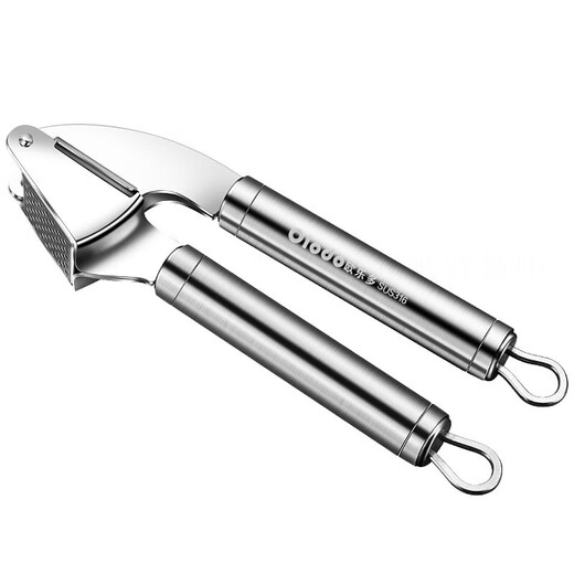 Oraldo 316 stainless steel garlic press household grinding garlic garlic artifact garlic squeezer garlic masher manual 316 garlic press garlic does not change color or deteriorate 1