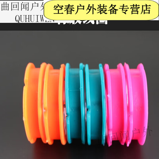 Ripa main line box large spool silicone line set multi-functional storage box large fishing line box fishing sub-line box fishing gear supplies rubber shaft 20 sets main line box