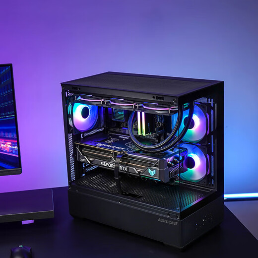 ASUS ROG family bucket AMD R7 9700X/RX9070XT host 5070Ti host 5060Ti graphics card AI designer game desktop assembly computer complete assembly machine seven R7 9700X丨RTX5070Ti