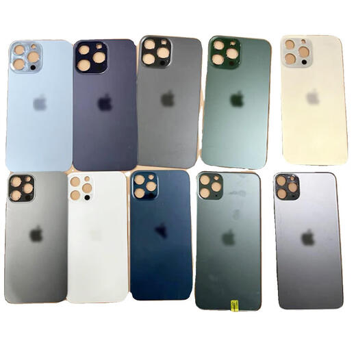 Z is suitable for Apple back cover glass iphone11pro12mini13promax14pro mobile phone original disassembly mechanical and electrical white pure original disassembly 95-98 new steel ring iPhone14Max