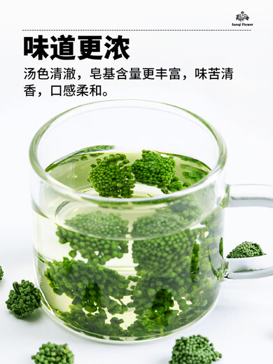Dechengming [Vente officiellement directe] Sanqihua Yunnan Wenshan Sanqihua Thé Bulk Field Qihua Tea 37 Sanqihua Flower 100g