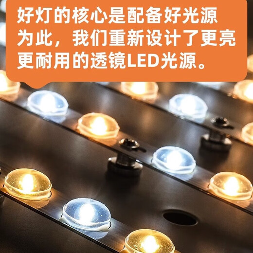 SUOYADA索亚达新款卧室主灯极简led吸顶灯简约现代客厅灯房间餐厅书房2024新款 百慧灰圆50cm白光48w(10-18平)