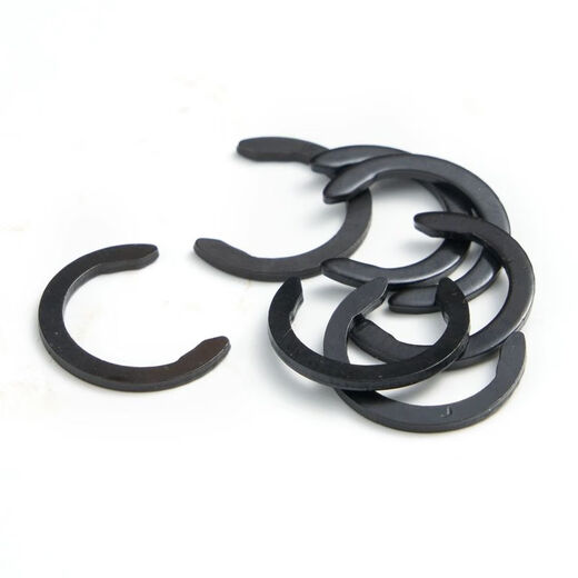 Customized 65 manganese C-shaped opening retaining ring C-type circlip clamping retaining ring M1800 crescent-shaped opening retaining ring 36*1 point 75100 pieces