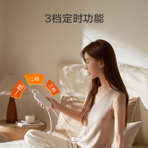 Made in Tokyo, TOP star certified warm star electric blanket, high-end model, dual temperature timed lamb velvet electric mattress, double model 1.8x2.0m