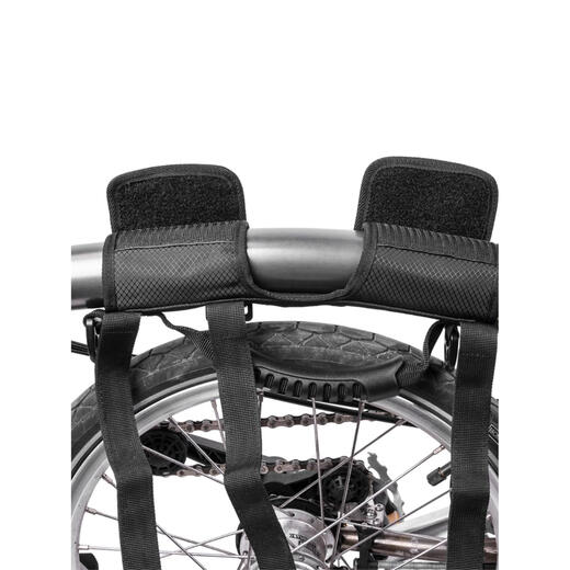 Huaiguoying Xiaobu bicycle accessories carry bicycle with bicycle beam handle diagonally across the bicycle handle suitable for Xiaobu folding black one size