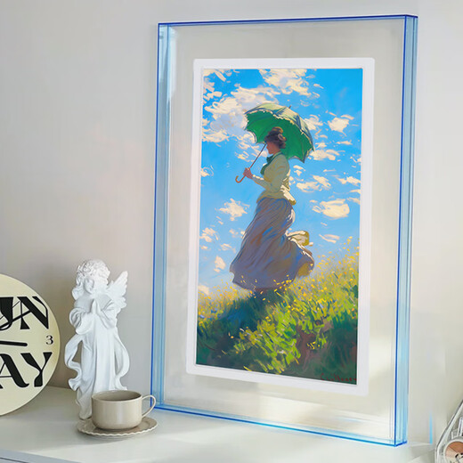 PIN·TURAPintura亚克力相框 小仙屏配套数码相框电子相册外相框 炫彩色【13.3英寸适配】