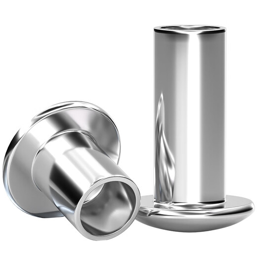 Tianzhuo Hardware GB873, нержавеющая сталь 304, полуполая заклепка, плоская круглая головка, полая заклепка M2M2.5M3M4M5M6mm M3 * 20, 20 шт.