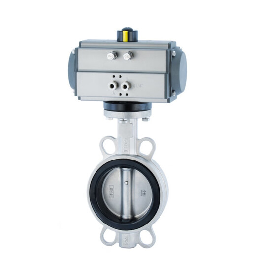 Shanghai Industrieventil D671X-16p Wasser 304 Pneumatische Schmetterlingsventil Pneumatisches Schmetterlingsventil DN300 Edelstahl Doppelte Edelstahl Doppelte Schauspieldn50-500 Stahlkörper 2507 Platte (Preis