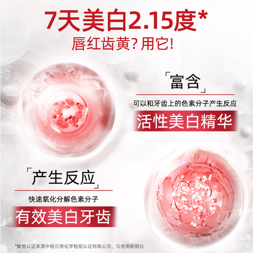 高露洁（Colgate）牙齿美白精华笔 液体牙贴 涂抹式亮白去黄去牙渍 美白精华笔2.5ml 1支