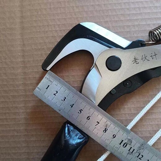 Satomu high branch scissors front steel old man high altitude scissors large high branch scissors with rope sk5 steel 2 wheels as shown in the picture