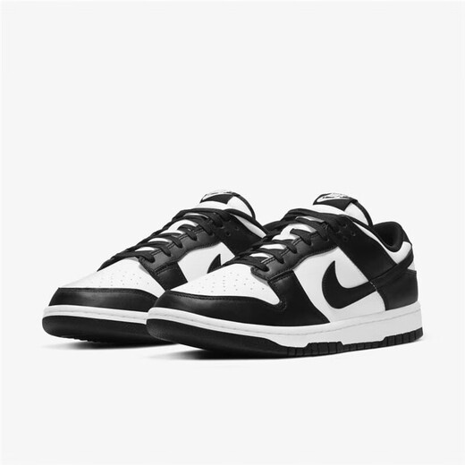 Nike (NIKE) Zapatos para hombre Dunk Low SB Zapatos deportivos informales de caña baja Zapatos de skate ligeros, resistentes al desgaste, transpirables y de caña baja DD1391-100 Panda blanco y negro 40.5
