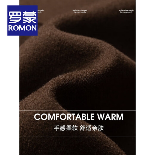 ROMON Winter Woolen Jacket Men's Double-sided Woolen Coat Short Korean Style Lapel Casual Woolen Jacket for Young and Middle-aged Men Gray Green (67.3% Sheep Wool) XL (151-165Jin Jin is equal to 0.5kg)