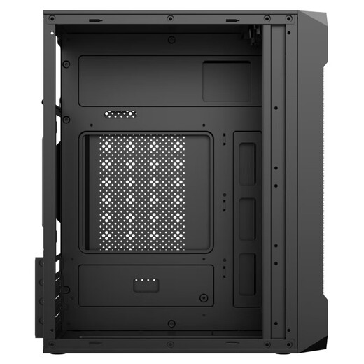 EVESKY (EVESKY) Ask the World Computer Case Desktop DIY Full Side Transparent Dustproof Water Cooling M-ATX Motherboard Desktop Mini Small Chassis USB3.0 Ask the World Standard Edition - Black
