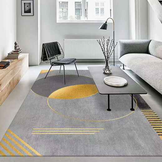 Xuxian light luxury living room carpet floor mat coffee table mat bedroom living room carpet home entrance anti-slip mat large area carpet light luxury-01 200*300 cm