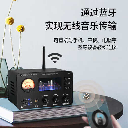 Professional audiophile-grade lossless bile preamp player Bluetooth receives high and low bass to adjust HIFI stereo sound quality