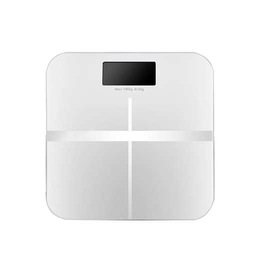 Bai Qixin body fat scale electronic scale weight scale all-in-one scale weighing home health scale weight loss Mother's Day gift weight scale body fat scale for boys and girls USB rechargeable weight scale weight scale silver gray