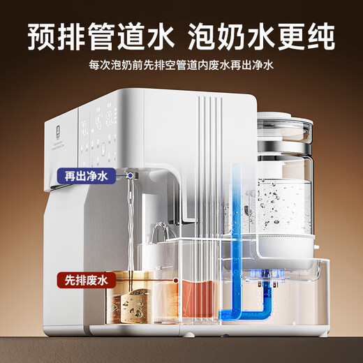 Petit ours d'ours blanc armoire de désinfection bébé Machine de remplissage de lait quantitatif Température constante Pot Deux-en-un Désinfection et séchage Machine d'alimentation Tableau 5069