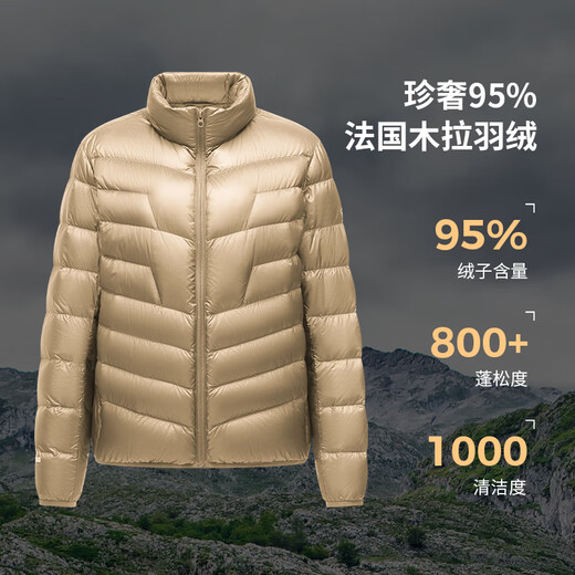 坦博尔男女同款户外三合一羽绒服短款外套TAF560577A 尤加利绿 M (170)