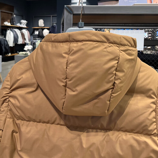Adidas Down Jacket Women's 2024 Winter New Sportswear Chaqueta con capucha cálida JV6191 JV6191 Brown S