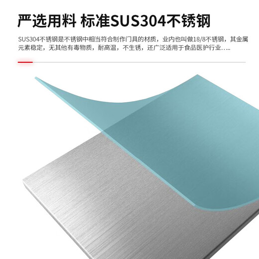 Qilicai 304 дверь из нержавеющей стали, однодверная балконная дверь, плоская рама, дверь во двор, аренда двери, проект двери подсобного помещения, простая дверь 800*2000, открывание наружу, левый замок