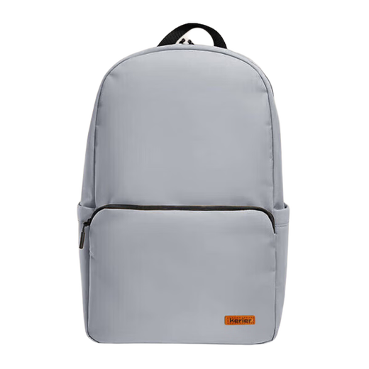 Ke Ruier single backpack for men and women backpack large capacity leisure travel bag computer bag high school college junior high school school bag KR-9195-backpack large gray