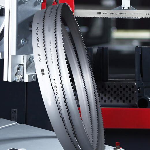 Qiwang M42 Bimetal Band SAW Blade 4115 Metallschnitt Runde Stahlquadrat -Hacksaw -Maschine Sägeklinge 3505 Hochgeschwindigkeits -Stahlband Sägeklinge 67x11150