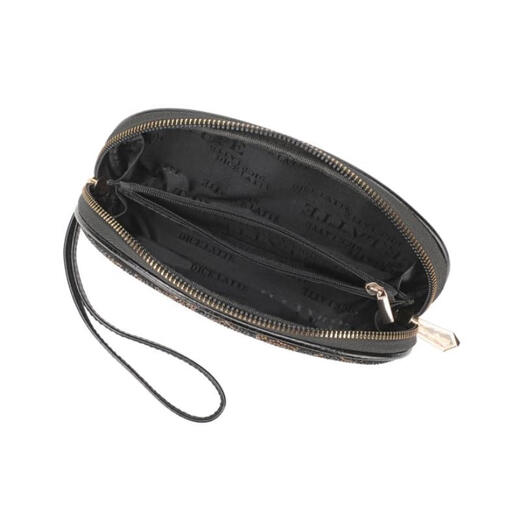 Di Aiko Clutch Bag Damenhandtasche Langer Handybeutel Temperament Klassische Münz Brieftasche modische lässige Handtasche Schwarze Versand innerhalb von 5 Tagen