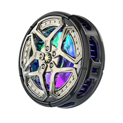E-Sports Grade Cooling丨Frost Refrigeration Mobile Phone Radiator Tablet Magnetic Semiconductor Cooling Live Broadcast Back Clip Apple Android Chicken King Genshin Impact Mobile Game Peripherals Black Semiconductor Refrigeration丨Second Cooling丨Magnetic Sticker + Back Clip