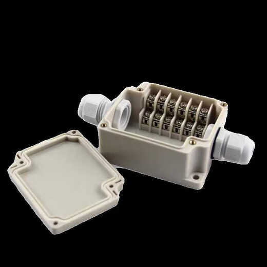 Outdoor waterproof junction box with terminals outdoor rainproof plastic power junction box industrial sealed circuit junction box new material YX-GD-15P 158*86*55mm