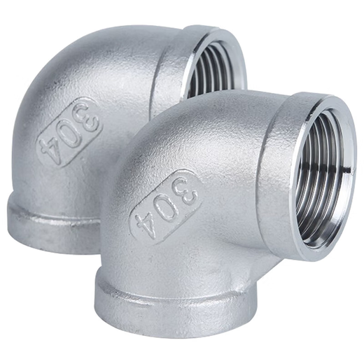 Chaiba 304 stainless steel 90 degree internal thread elbow water pipe thread elbow joint threaded internal teeth Specifications can be customized 4 points DN15 one price