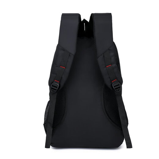 Kangaroo Backpack Men's Backpack Large Capacity Luggage Travel Bag Student School Bag Female Junior High School Business Laptop Bag Black with Red Label