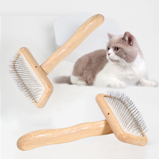 Cute star pet pet comb air cushion needle comb dog and cat hair removal air bag brush knot opening beauty pet supplies small