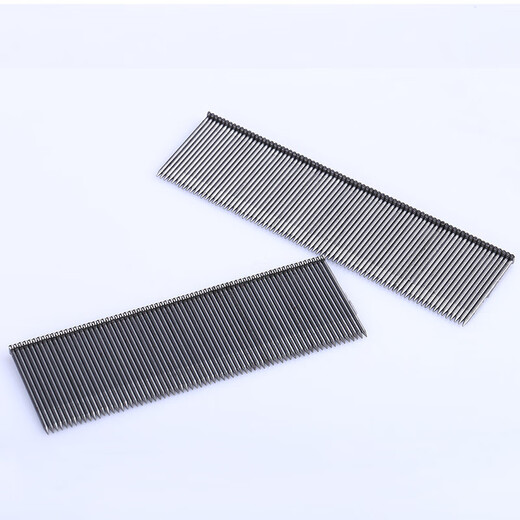 Deqi pneumatic nail gun, air row nail, picture frame woodworking line nail line, straight nail shooting, straight row nail F25 (5000 rounds)