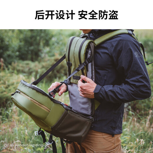 Zhuoer Contrast Color Photography Bag Camera Bag Shoulder Micro SLR Photography Bag Suitable for Nikon Sony Canon Camera Lens Backpack Outdoor Travel Leisure Large Capacity Backpack
