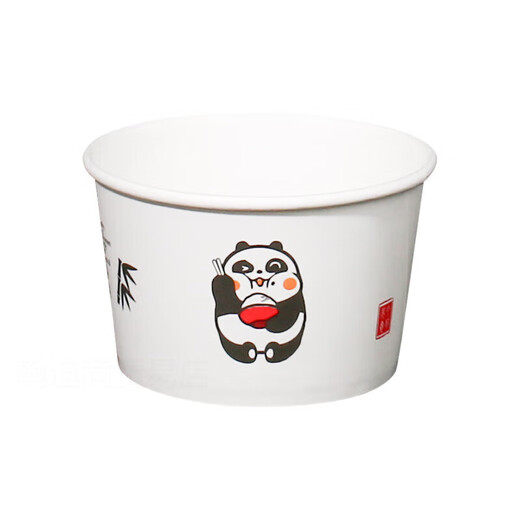 Disposable bowls and chopsticks, household thickened instant noodle paper bowls, commercial packed lunch boxes, disposable bowls and chopsticks, whole box batch, thickened 1000 type paper bowls and chopsticks, 100 sets