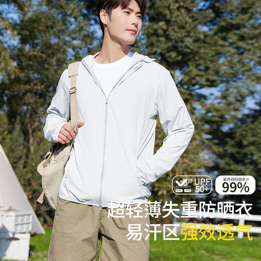 MiiOW sun protection clothing for men and women, thin summer ice silk breathable couple coat, new anti-UV outdoor fishing sun protection clothing