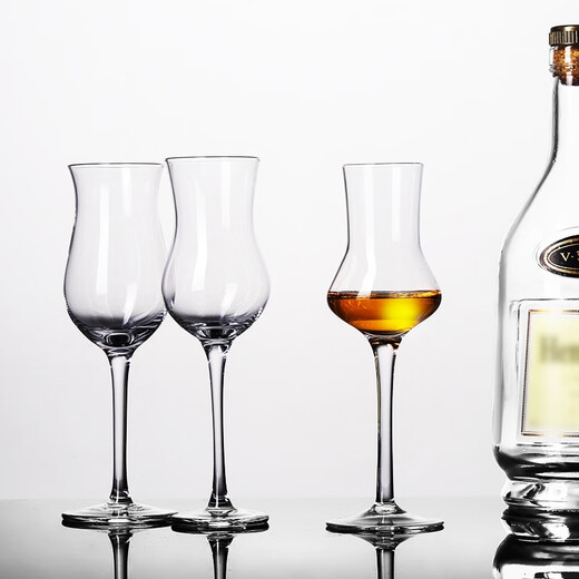 CLCEY whiskey scent cup industry ISO liquor tasting cup tulip goblet crystal glass wine glass foreign wine scent cup 1 100ml