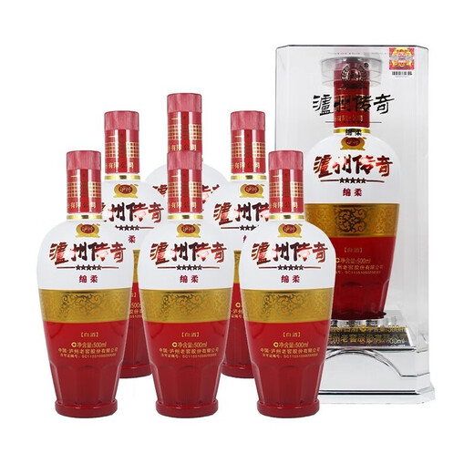 Luzhou Laojiao Sichuan 52% Luzhou-flavor liquor full box grain wine ration wine wedding banquet business banquet gift liquor gift box 52% 500mL 6 bottles Luzhou Laojiao grain wine 6 bottles