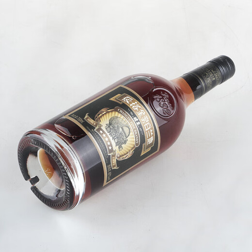 张裕（CHANGYU）金奖白兰地酒 国产洋酒整箱装商务宴请送礼佳品 新老包装随机发货 700mL 6瓶 五星金奖白兰地