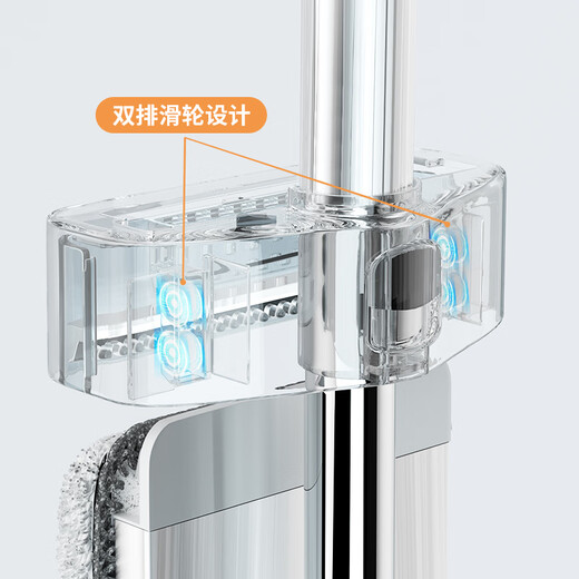 Baijiahaoshi flat mop 50cm2 cloth extra large aluminum plate household one mop free hand wash 2025 hotel floor mop