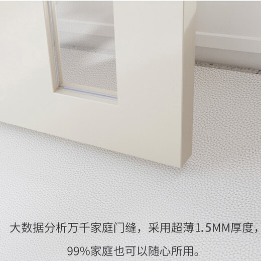 Boli ultra-thin entrance door mats, floor mats, non-stuck door, stain-resistant, non-slip floor mats, entrance door, thin carpets that can be cut with a single touch of glow, 120*240cm (no door jams)