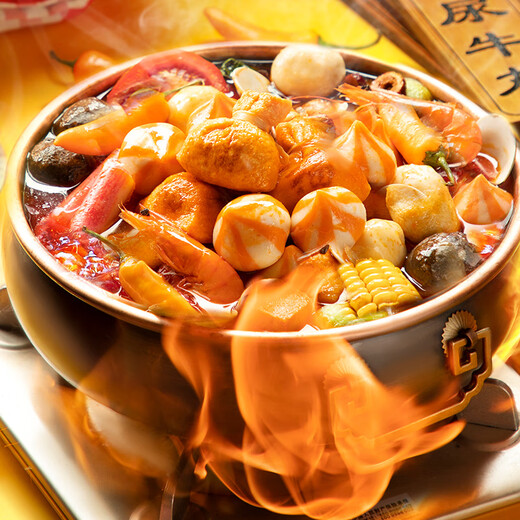 Haixin [59 yuan optional 5 pieces] Upgraded Lock Fresh Series Fish Balls Shrimp Slippers Beef Balls Hotpot Combination Fujian Specialty Skewers Try Fresh (200g)