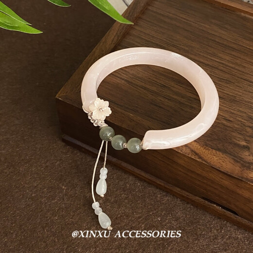 LEMIAO Neue Chinesische Lotus Bambus Harz Armband frauen Chinesischen Stil Mode Armband Persönlichkeit Armband Geschenk SL1049