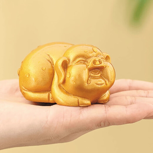 Everything goes well, creative pig changes color when exposed to water, tea pet ornaments that can be raised and played with, kung fu tea set, tea ceremony accessories