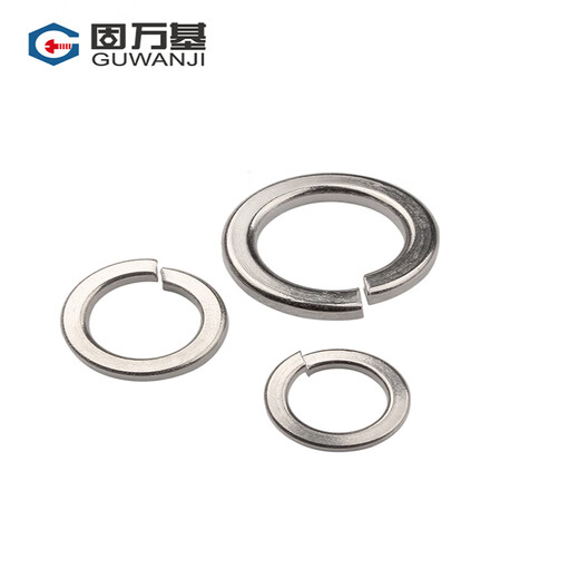Guwanji Spring Washer GB/T 93 Stainless Steel Spring Washer Opening Washer National Standard 316 Stainless Steel M8 300 pcs/pack