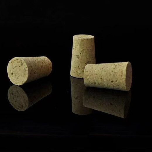 Yimeihuangting tapered cork red wine stopper beer stopper large and small head wine bottle sealing plug self-brewing cork 6 pack tapered cork wine stopper